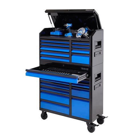 kobalt 41-in-w-x-41-in h 11-drawer steel rolling tool cabinet|kobalt rolling tool cabinets.